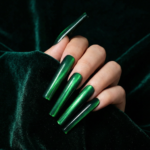 Cat Eye Chrome – Multi-Color Long Square Press-Ons with Magnetic Cat Eye Finish - Image 9