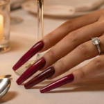 Cat Eye Chrome – Multi-Color Long Square Press-Ons with Magnetic Cat Eye Finish - Image 5