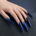 Cat Eye Chrome – Multi-Color Long Square Press-Ons with Magnetic Cat Eye Finish - Image 7