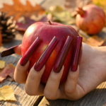 Cat Eye Chrome – Multi-Color Long Square Press-Ons with Magnetic Cat Eye Finish - Image 13