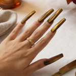 Cat Eye Chrome – Multi-Color Long Square Press-Ons with Magnetic Cat Eye Finish - Image 14