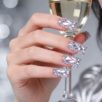 Iridescent Crystal Hand & Foot Set –Ons with Holographic Crystal Accents - Image 5