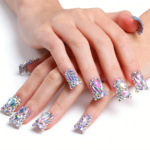 Iridescent Crystal Hand & Foot Set –Ons with Holographic Crystal Accents - Image 6
