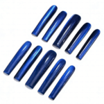 Cat Eye Chrome – Multi-Color Long Square Press-Ons with Magnetic Cat Eye Finish - Image 21