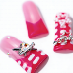 Bubblegum Glam – Pink Ombré Long Duck Press-Ons with Star & Bow Accents - Image 7