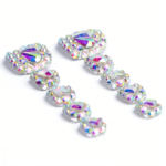Iridescent Crystal Hand & Foot Set –Ons with Holographic Crystal Accents - Image 16