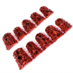 Scarlet Blaze Hand & Foot Set – Red Crystal-Encrusted Press-Ons - Image 9